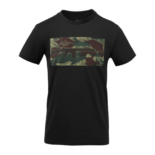 T-Shirts - Helikon - T-Shirt FN Fal - Baumwolle - Schwarz / Rhodesian Camo - TS-FNF-CO-011K