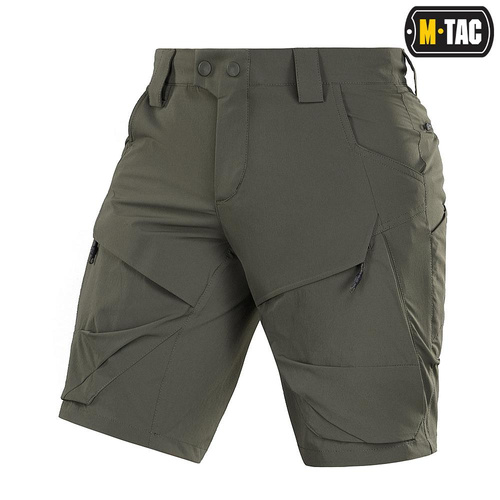 M-Tac - Taktische Shorts Rubicon Flex - 4-Way Stretch - YKK - Army Olive - 20070062 - Kurze Hose