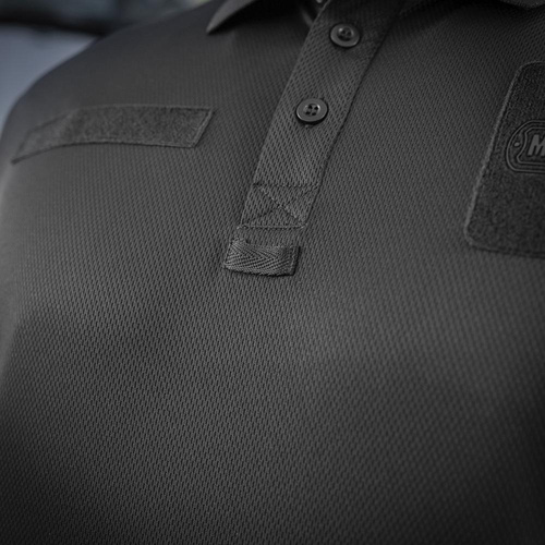 M-Tac - Polohemd Elite Tactical Coolmax - Schwarz - 80010002 - T-Shirts