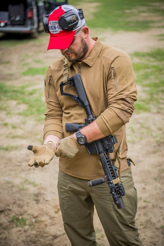 Helikon - Range Tactical Handschuhe Hard® - Schwarz / Schatten Grau - RK-RNG-PO-0135A - Taktisch Handschuhe