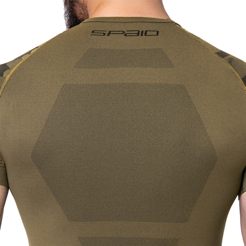 Bekleidung - Spaio - Tactical Thermo-T-Shirt - Forest Green - T-Shirts