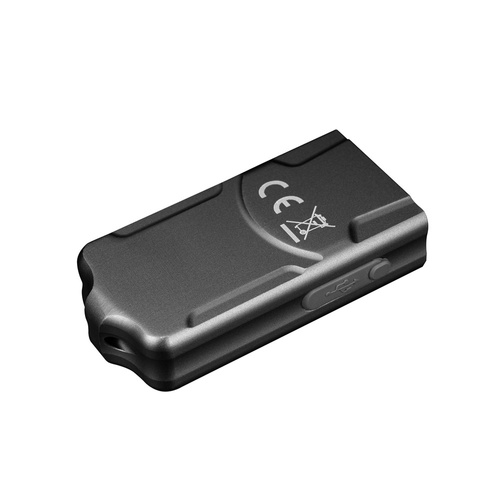 Fenix - Taktische Taschenlampe PD36R Pro LED mit 5000 mAh Akku + E03R V2.0 Schlüsselring Taschenlampe - 2800 lm - Schwarz/Grau - PD36R Pro+E03R grey - LED-Taschenlampen - Outdoor