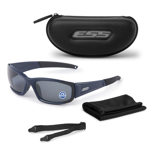 ESS - CDI™ Ballistic Brillen - Mattes Navy - Polarisiert Mirrored Gray - EE9002-03 - Sonnenbrille