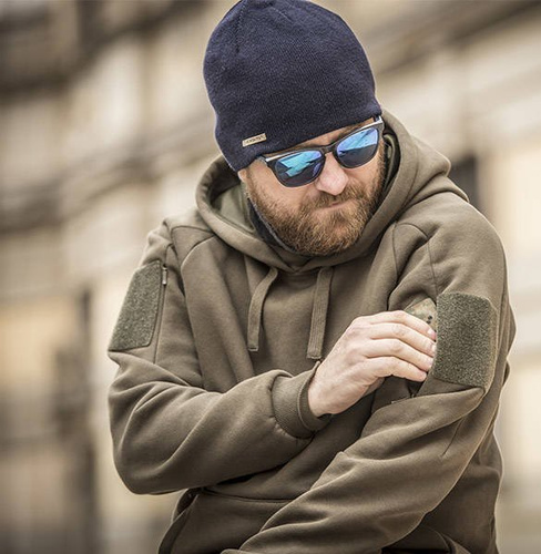 Bekleidung - Helikon - Kapuzenpullover Urban Tactical Hoodie Lite - Blau - BL-ULK-CB-65 - Kapuzen-Sweatshirts