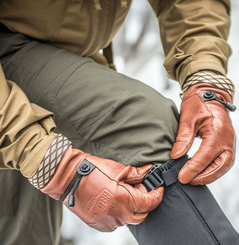 Taktisch Handschuhe - Helikon - Holzfällerhandschuhe - RK-WCT-LE-30