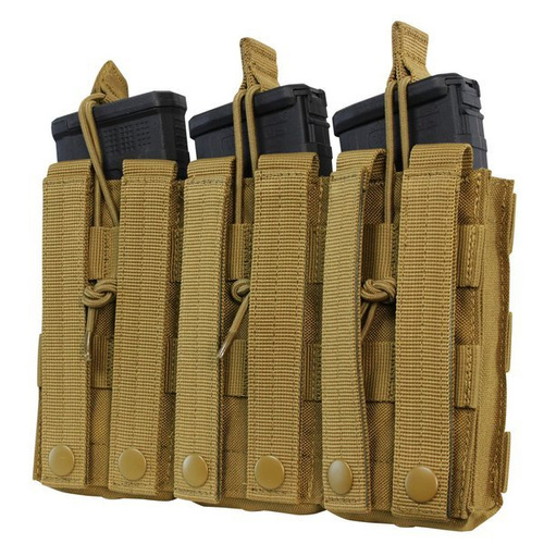 Condor - Open Top Triple M4/M16 Mag Pouch - Olive Drab - MA27-001 - Magazin & Munitionstaschen - Ausrüstung