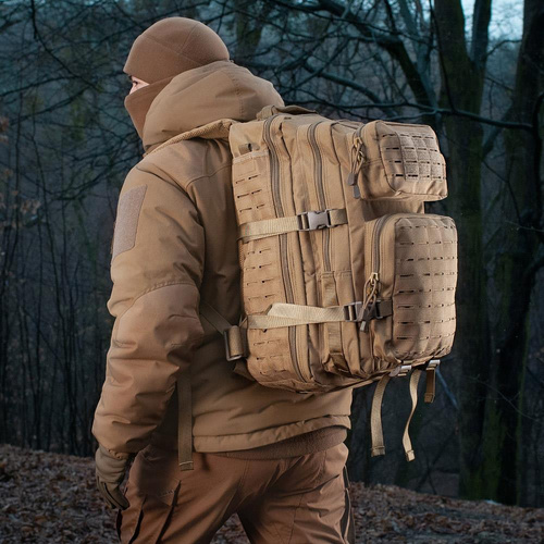 Touren, Patrouille (26-40 Liter) - M-Tac - Militärischer Rucksack Large Assault Pack Laser Cut - Tan - 10335003