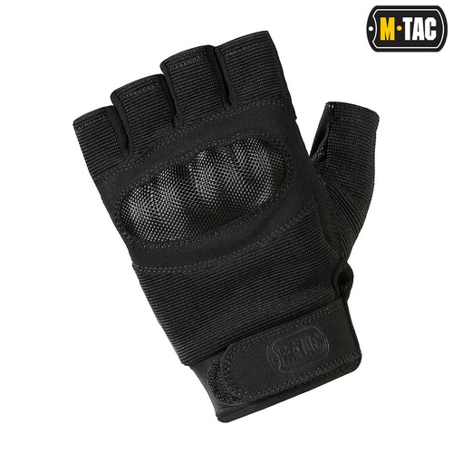 M-Tac - Assault Tactical Mk.3 Fingerlose Handschuhe - Schwarz - 90213002 - Taktisch Handschuhe - Bekleidung