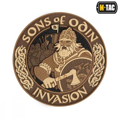 M-Tac - 3D PVC Aufnäher Sons of Odin - Coyote - 51137005 -  3D PVC Morale Patches