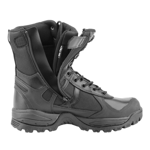 Bekleidung - Mil-Tec - Stiefel Taktische Patrol One Zip - Schwarz - 12822302 - Militärstiefel