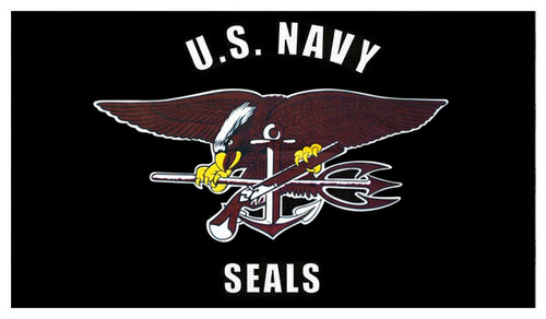 FOSTEX - Fahne - 90x150cm - Navy Seals - Flaggen