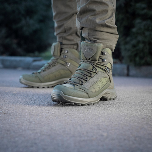 Taktische Stiefel - M-Tac - Taktische Herbst-Winter-Stiefel - Ranger Green - 1JJ143/9TPLV