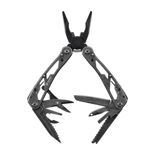 Multitools - Ganzo - Multitool mit Düsensatz - 11 Werkzeuge - Schwarz - G202B-S