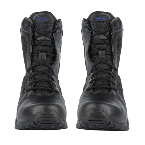 Militärstiefel - Bates - Stiefel Taktische Shock 8'' Side Zip - Schwarz - E07008