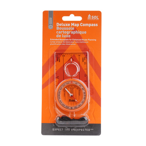 Outdoor - SOL - Deluxe Map Compass - 0140-0028 - Kompasse