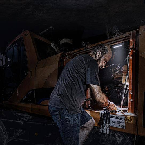 LED-Taschenlampen - Fenix - Wiederaufladbare LED-Taschenlampe WT16R - Werkstatt - 300 Lumen - Schwarz - 039-479