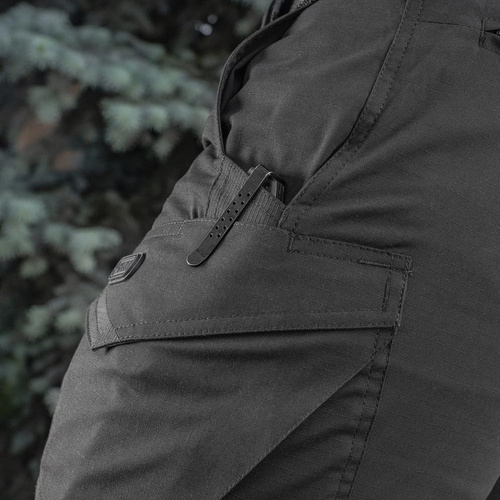 Kurze Hose - M-Tac - Aggressor Tactical Shorts - Polycotton - Rip-Stop - Schwarz - 20018002