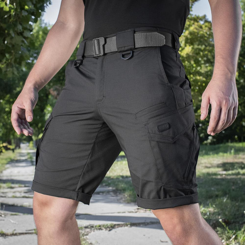 Kurze Hose - M-Tac - Aggressor Gen.II Flex Tactical Shorts - Polycotton - Schwarz - 20014002