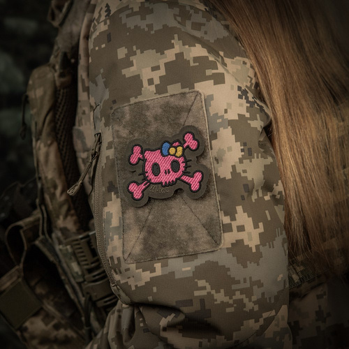 M-Tac – Kitty Pink Patch – Stickerei – Gelbe und Blaue Schleife – Ranger Green – 51393023 - Morale Patch - Verschiedenes
