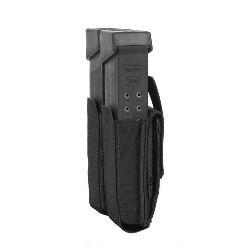 Magazin & Munitionstaschen - Direct Action - Munitionstasche Low Profile Carbine Pouch® - 9mm/.40/.45 - Schwarz - PO-PTLP-CD5-BLK