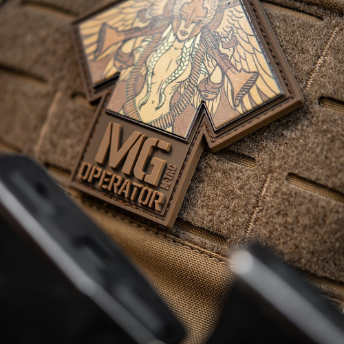M-Tac – MG Operator Patch – PVC – Bedruckt – Coyote – 51348105 - Andere - Verschiedenes