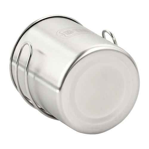 M-Tac - Edelstahlbecher mit Klappgriff - 450 ml - CL1C-M37-A - Militärisches Kochgeschirr