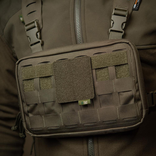 Andere - M-Tac - Molle Panel für Patches - 80 mm x 85 mm - Olive - 10123001