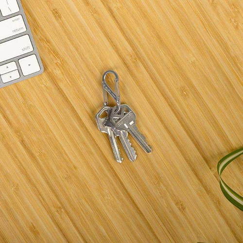 Nite Ize - Karabiner S-Biner #2 - Schwarz - SB2-03-01 - Stahlkarabiner