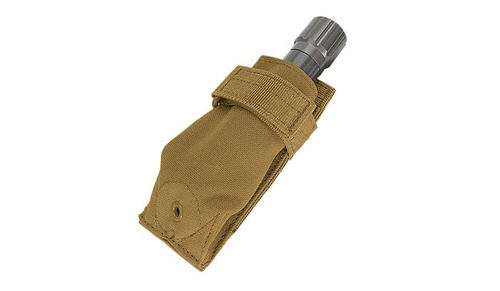 Ausrüstung - Condor - Taschenlampen-Tasche - Coyote Braun - MA48-498 - Lampentaschen