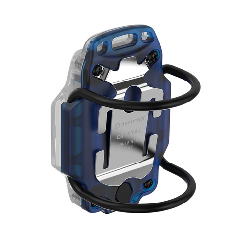 LED-Taschenlampen - Armytek - LED-Taschentaschenlampe Crystal WRB - Leuchtfeuer - 150 lm - Blau/Grau - F07202B