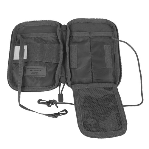 Outdoor - MFH - Organizer Pouch - Klein - Polyester - Schwarz - 30606A - Seitentaschen & Organizer