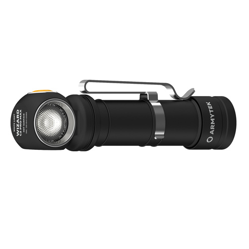 Armytek - Wizard C2 PRO MAX wiederaufladbare Taschenlampe - 4000 Lumen - F06701C - LED-Taschenlampen - Outdoor