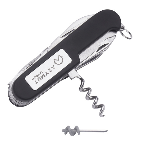 Taschenmesser & Schweizermesser - Azymut - Tatron Taschenmesser - 25 Werkzeuge - Schwarz - HK20017BL