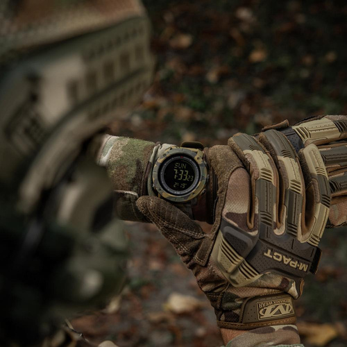 Verschiedenes - M-Tac - Taktische Uhr mit Kompass 2095 - Camo - 50009030 - Uhren