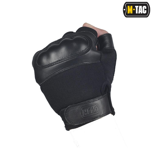 M-Tac - Assault Tactical Mk.4 Fingerlose Handschuhe - Schwarz - 90214002 - Taktisch Handschuhe - Bekleidung