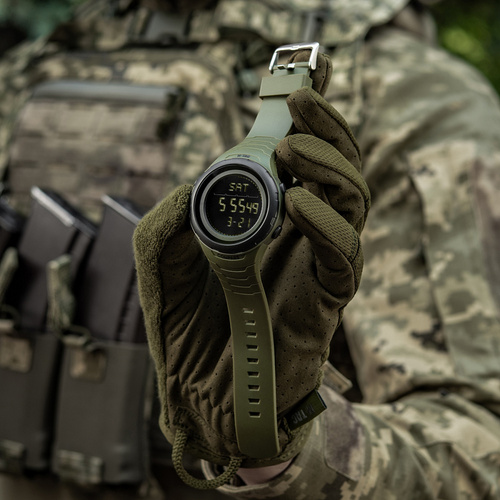 Uhren - M-Tac - Taktische Uhr 2166 - LED - 5 ATM - Grün - 50008001