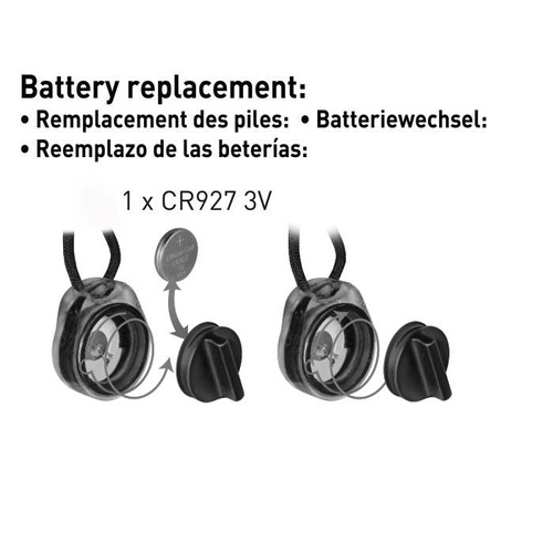 Nite Ize - ZipLit LED 2 Pack - White - NZL2-07-02 - Schlüsselbund Taschenlampen - Outdoor