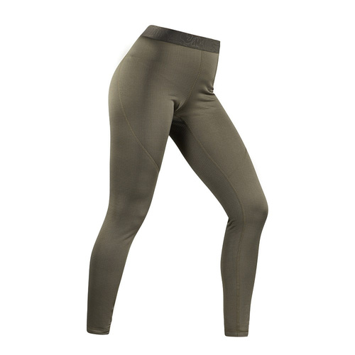 M-Tac - Thermofleece-Hose Delta Level 2 Lady - Dunkel-Olive - 51620048 - Thermoaktive Leggings - Bekleidung