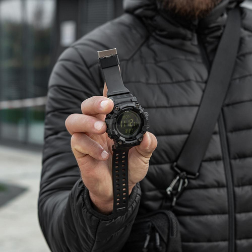 M-Tac - Taktische Uhr 2037 - LED - 5 ATM - Schwarz - 50007002 - Uhren - Verschiedenes