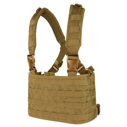 Condor - OPS Chest Rig Tactical Vest - Coyote Brown - MCR4-498. - Chest Rig Westen