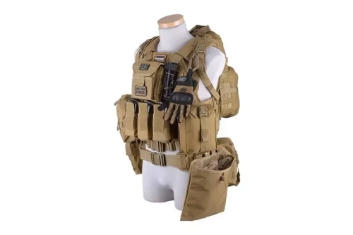 GFC Tactical - Magazinabwurfbeutel - MOLLE - Nylon - Wz. 93 PL Woodland - GFT-19-011409 - Drop Taschen