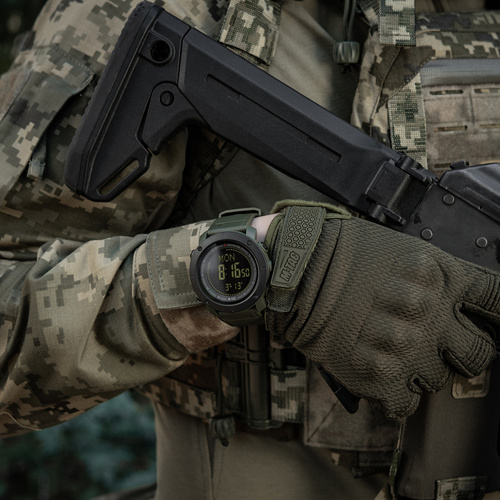 Uhren - M-Tac - Taktische Uhr mit Kompass 2095 - Grün - 50009001