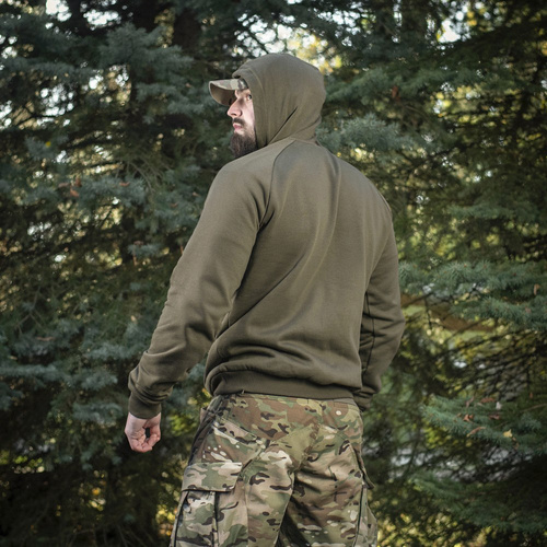 Militär-Sweatshirts - M-Tac - Taktischer Kapuzenpullover Cotton Raglan Hard Hoodie - Dark Olive - 51388048