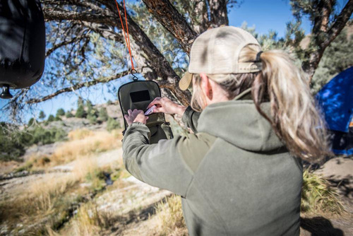 Outdoor - Helikon - Reise-Toilettenbeutel - Schwarz / Orange - MO-TTB-NL-2401A - Seitentaschen & Organizer