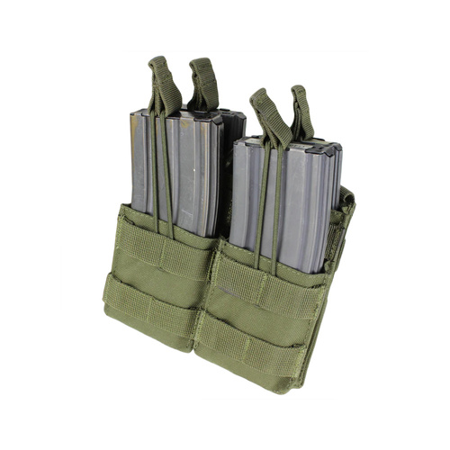Condor - Doppel Magazintasche MOLLE AR15 - Doppelt - Coyote Brown - MA43-498 - Magazin & Munitionstaschen - Ausrüstung