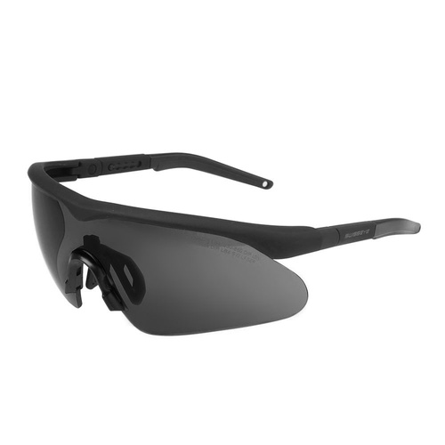 Swiss Eye - Schiessbrille Raptor Pro - Schwarz - Drei Visiere - 10164 - Ballistische Brillen - Augenschutz