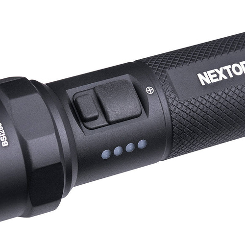Outdoor - NEXTorch - P84 LED Taktische Taschenlampe mit 4800 mAh Akku - 3000 lm - Schwarz - P84 - LED-Taschenlampen