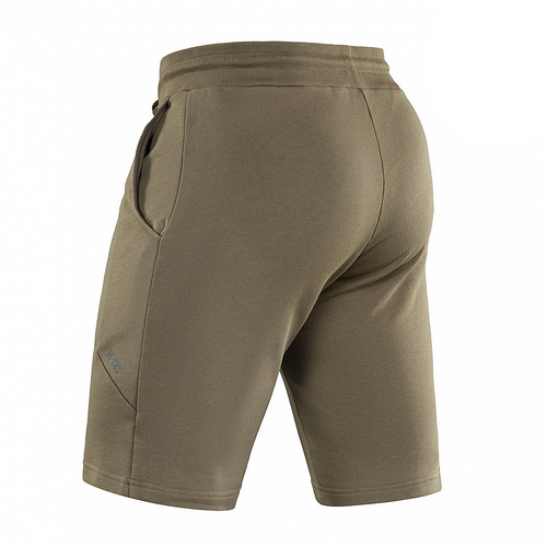 M-Tac - Casual Fit Baumwollshorts - Dunkeloliv - 20077048 - Kurze Hose - Bekleidung