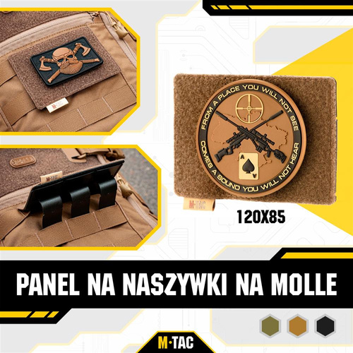 M-Tac - MOLLE-Steckfeld - 120 x 85 mm - Coyote - 10121005 - Andere