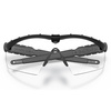 Oakley - Ballistische Brille Standard Issue M Frame 2.0 Industrial - Matte Black - Klare Gläser - OO9213-04